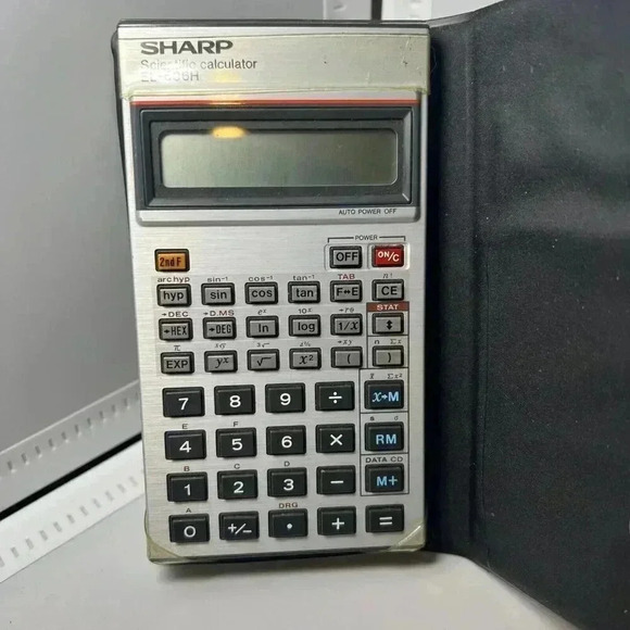 VTG Sharp EL-506H Scientific Calculator Model w/Case - WORKS - - Picture 1 of 4